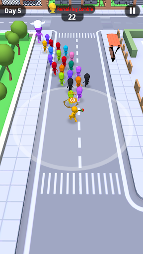 Move.io: Move Stop Move - Stickman Crowd 3D - عکس بازی موبایلی اندروید