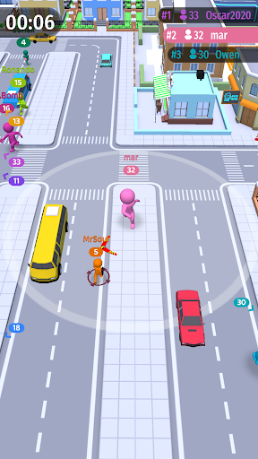 Move.io: Move Stop Move - Stickman Crowd ۳D - عکس بازی موبایلی اندروید