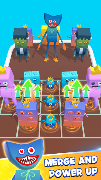 Merge Number Cube: ۳D Run Game - عکس بازی موبایلی اندروید