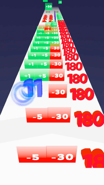 Merge Number: Run Master - عکس بازی موبایلی اندروید