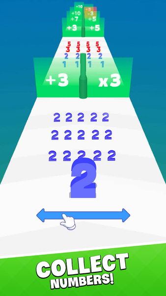 Merge Number: Run Master - Gameplay image of android game