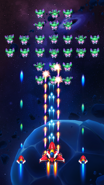 Space Force: UFO Hunter - Gameplay image of android game
