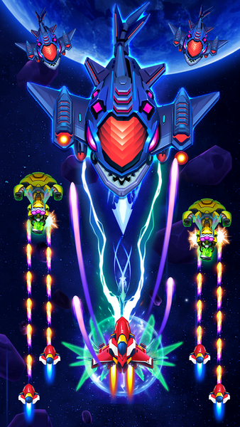 Space Force: UFO Hunter - Gameplay image of android game
