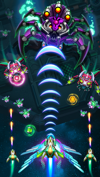 Space Force: UFO Hunter - Gameplay image of android game