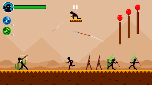Stickman Archery Master - Arch - Gameplay image of android game