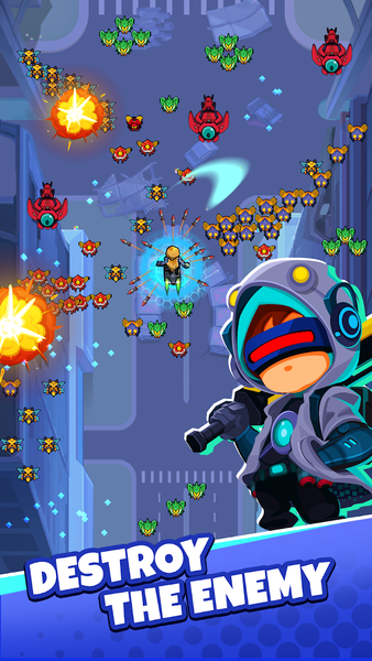 Surfero: City Guardian - Gameplay image of android game
