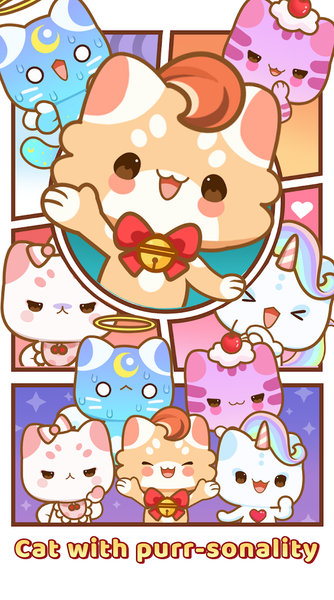 Tile Cat 3 - Puzzle Match - Gameplay image of android game