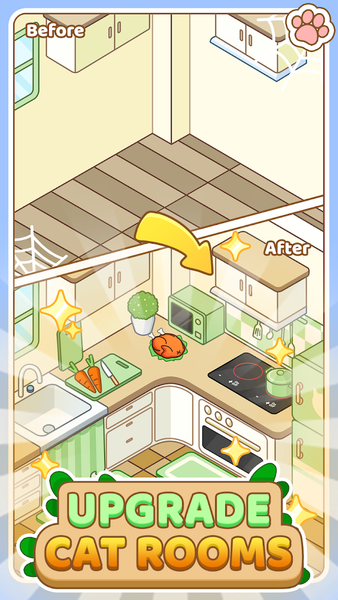 Tile Cat 3 - Puzzle Match - Gameplay image of android game