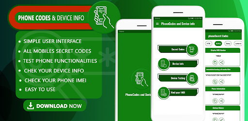 All mobile Secret codes - عکس برنامه موبایلی اندروید