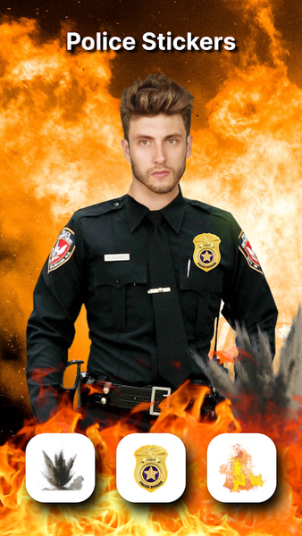 Police Suits - AI Photo Editor - Image screenshot of android app