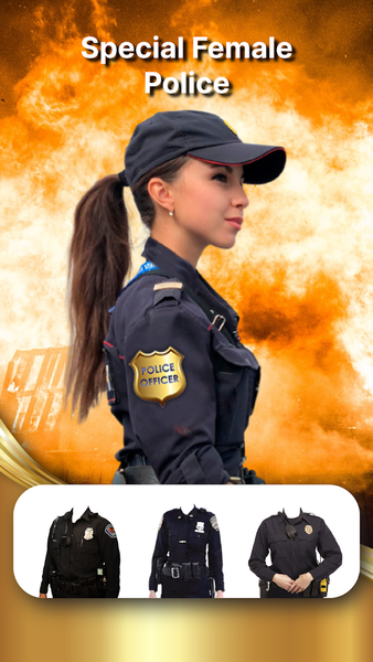 Police Suits - AI Photo Editor - Image screenshot of android app
