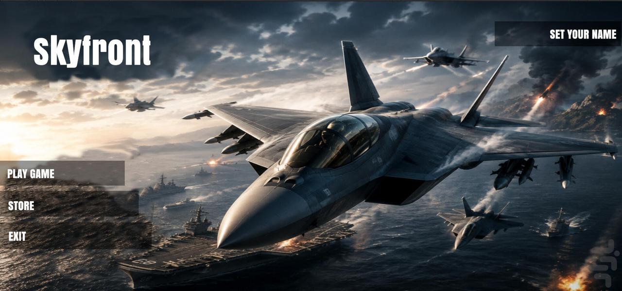 Skyfront - Gameplay image of android game