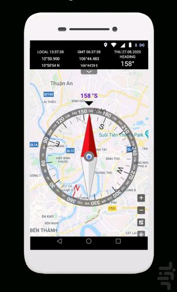 قطب نما - عکس برنامه موبایلی اندروید
