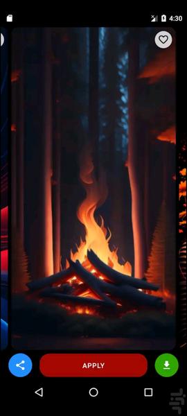 تصویر زمینه مشکی - عکس برنامه موبایلی اندروید