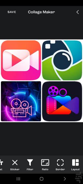 ویرایش عکس - Image screenshot of android app