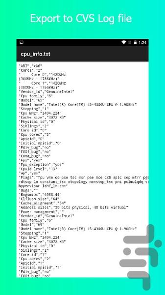 xHardware | Fetching Mobile Sysinfo - Image screenshot of android app
