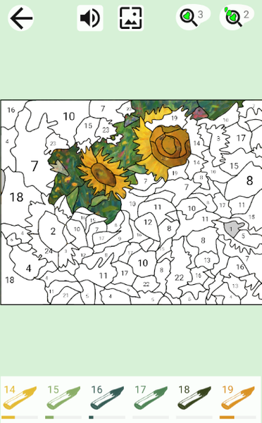 Painting by numbers and puzzle - عکس بازی موبایلی اندروید