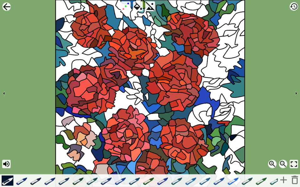 Painting by numbers and puzzle - عکس بازی موبایلی اندروید