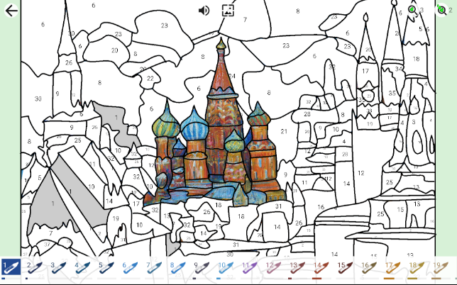 Painting by numbers and puzzle - عکس بازی موبایلی اندروید