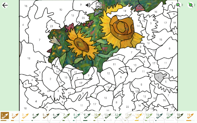 Painting by numbers and puzzle - عکس بازی موبایلی اندروید