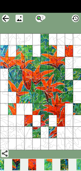 Puzzles from paintings - عکس بازی موبایلی اندروید
