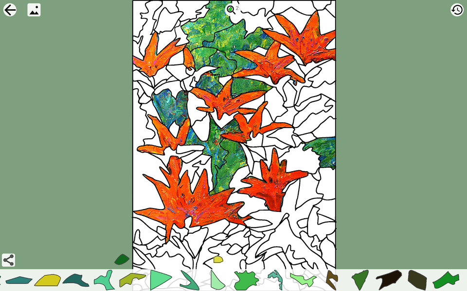Puzzles from paintings - عکس بازی موبایلی اندروید