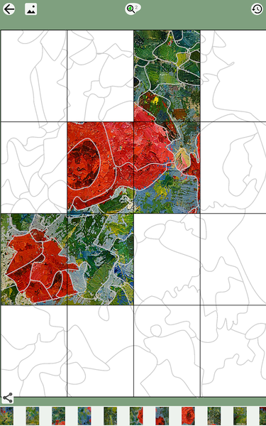Puzzles from paintings - عکس بازی موبایلی اندروید