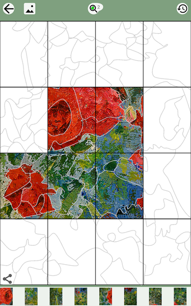 Puzzles from paintings - عکس بازی موبایلی اندروید