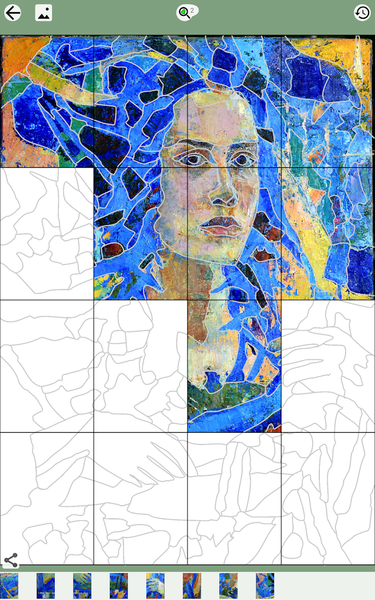 Puzzles from paintings - عکس بازی موبایلی اندروید