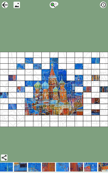 Puzzles from paintings - عکس بازی موبایلی اندروید