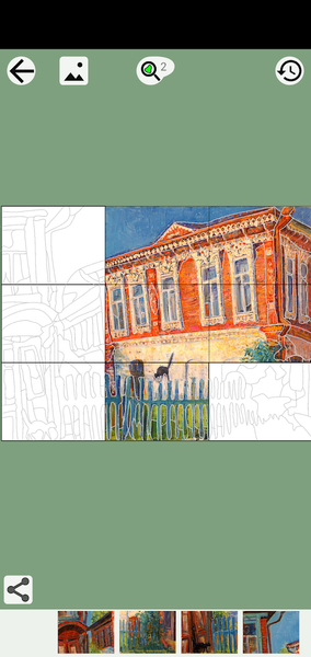 Puzzles from paintings - عکس بازی موبایلی اندروید