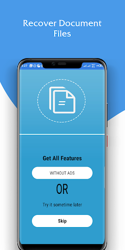 File Recovery: PDF Document - Image screenshot of android app