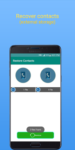 Recover Sim Contacts Details - عکس برنامه موبایلی اندروید