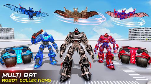 Bat Robot Transform Bike Games - Image screenshot of android app