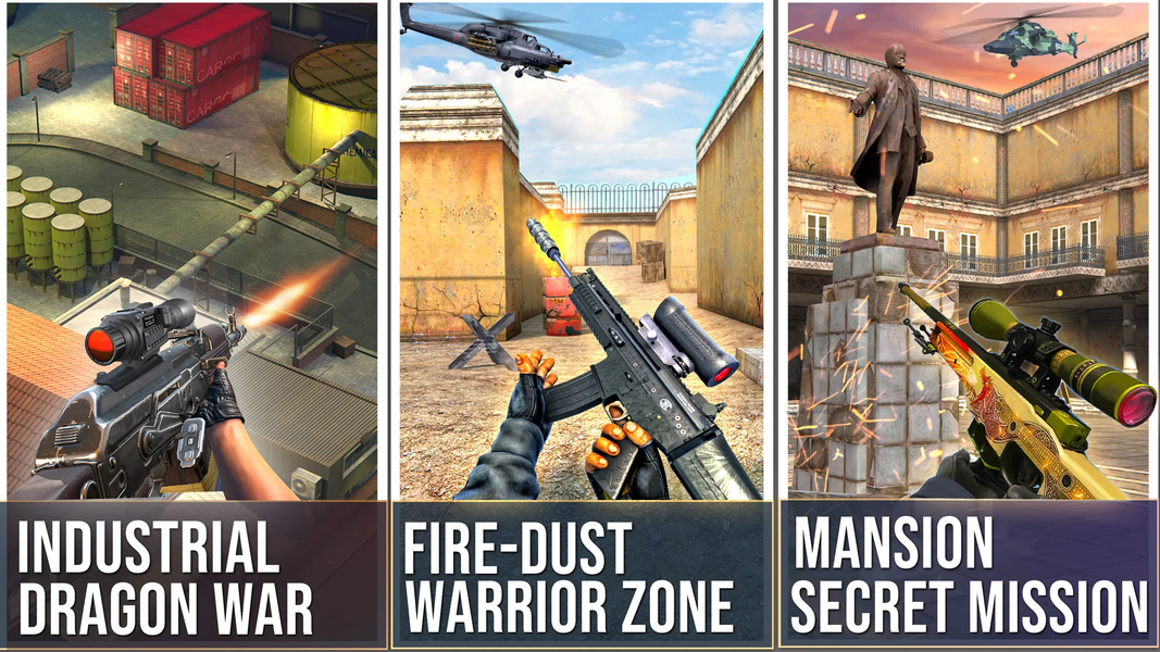 FPS Commando Mission ۳D - عکس بازی موبایلی اندروید