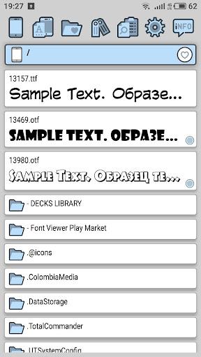 FONT Viewer - Image screenshot of android app