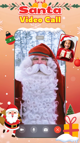 Call Santa Claus - Prank Call - Image screenshot of android app