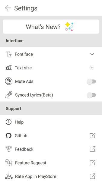 Verse - Lyric finder - عکس برنامه موبایلی اندروید