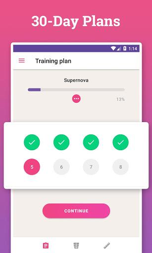 Absbee: Core & Stomach Workout - Image screenshot of android app