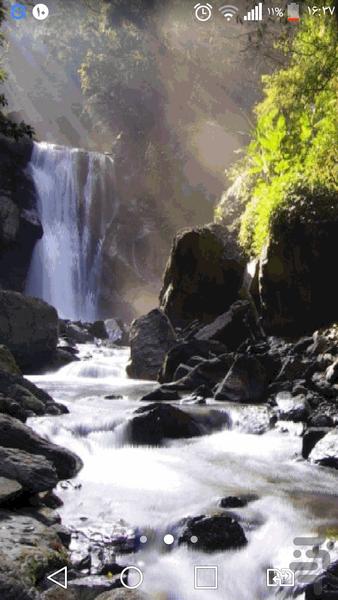 آبشارهای زنده بسیارزیبا(سری چهارم) - عکس برنامه موبایلی اندروید