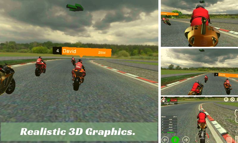 Superbike Rider: Moto Racing - Gameplay image of android game