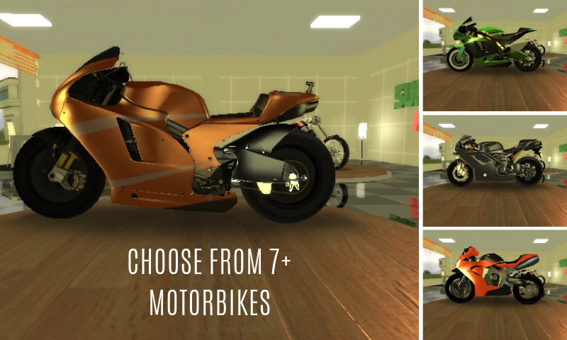 Superbike Rider: motor racing - Gameplay image of android game