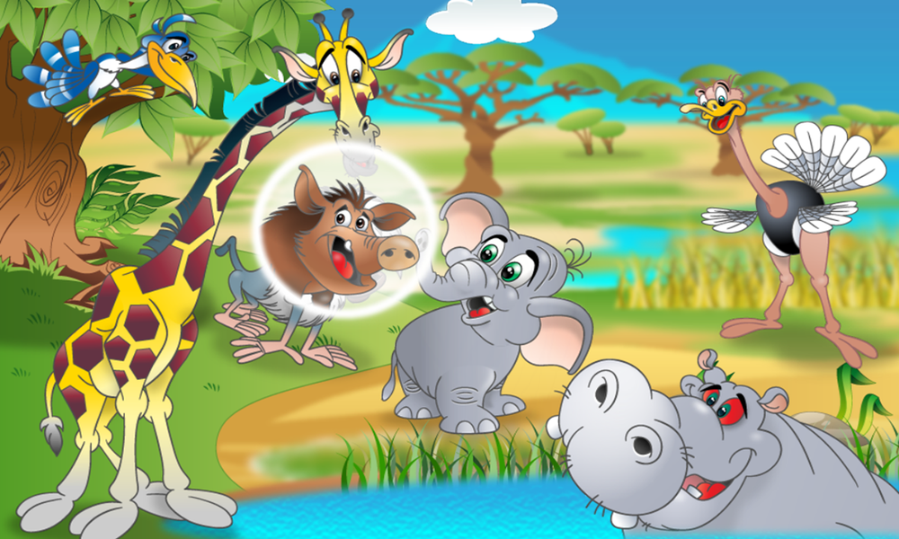 Animals Around the World - Gameplay image of android game