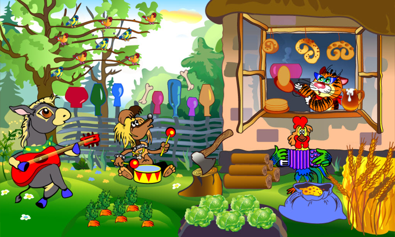Bremen Town Musicians for Kids - عکس بازی موبایلی اندروید