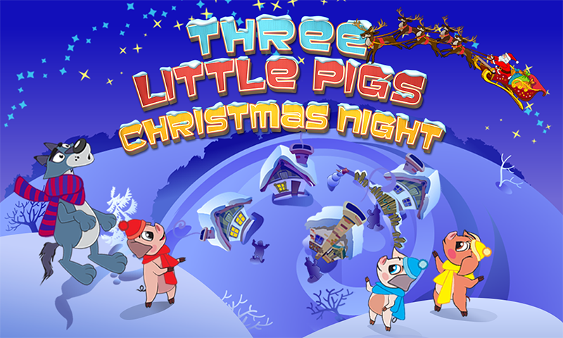 Three Little Pigs Xmas Story - عکس بازی موبایلی اندروید
