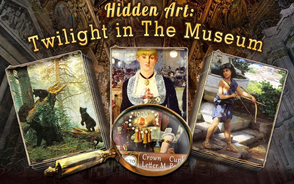 Hidden Art: Twilight at Museum - Gameplay image of android game