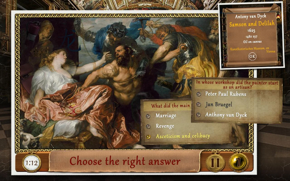 Hidden Art: Twilight at Museum - Gameplay image of android game