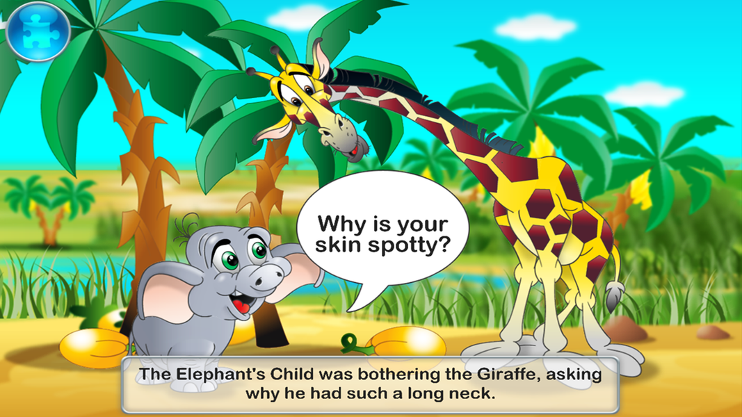 The Elephant's Child - Gameplay image of android game