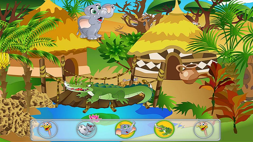 Animal Hide and Seek for Kids - Gameplay image of android game