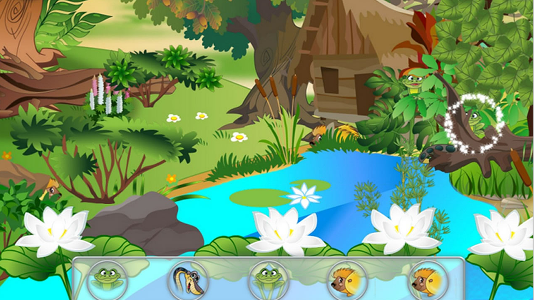 Animal Hide and Seek for Kids - Gameplay image of android game